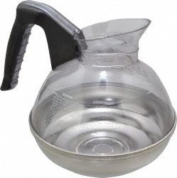 Coffee Makers; For Use With: Bunn Model # BUN-VP17-2BLK; Material: Stainless Steel; Color: Black; Overall Length: 8 in; 208 mm; Overall Width: 8 in; 204 mm; Overall Height: 7.7 in; 197 mm; Standards: CPT; PSC Code: 7310; Breakroom Accessory Type: Stainless Steel; 12 Cup Coffe Carafe