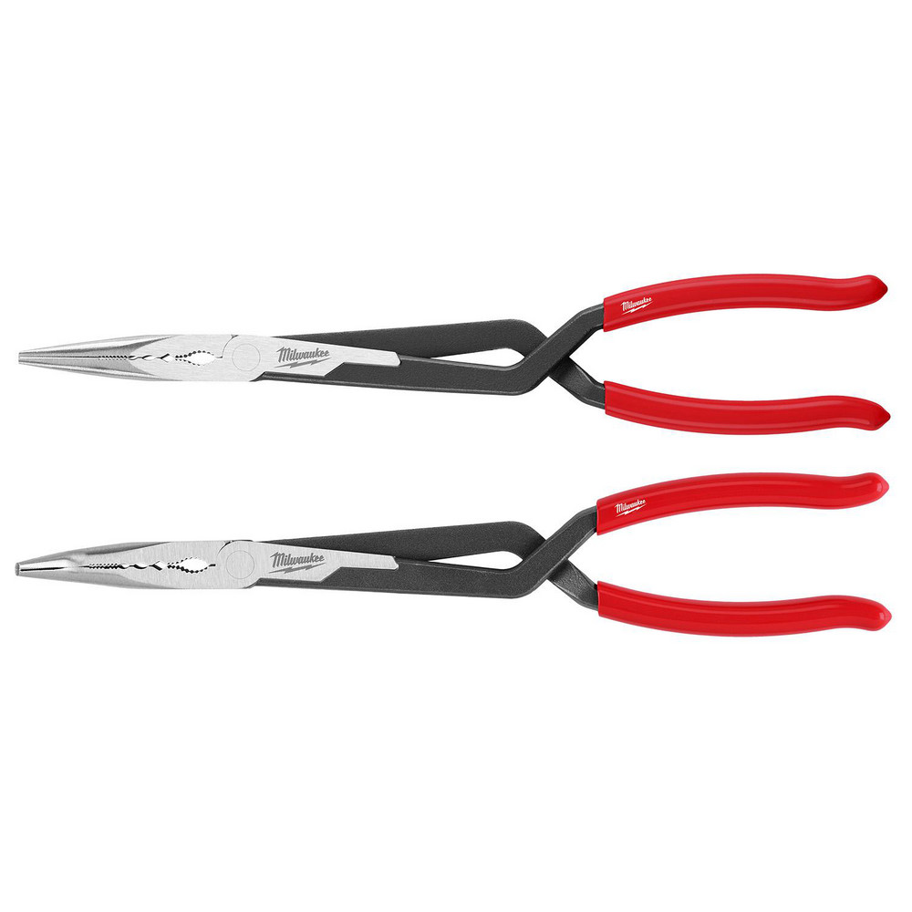 Plier Sets: Plier Type Included: Straight Long Reach Pliers; Container Type: Clamshell