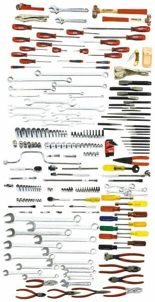 Combination Hand Tool Set: 233 Pc, Mechanic's Tool Set