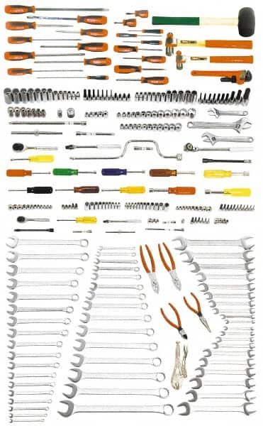 PROTO J99910 Combination Hand Tool Set: 271 Pc, Mechanics Tool Set 
