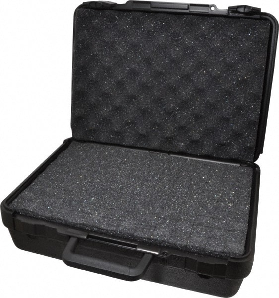 Platt 507 Clamshell Hard Case: Cubed Foam, 15" Wide, 4.38" Deep, 4-3/8" High 