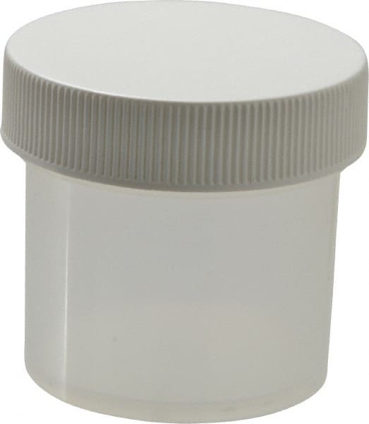 Polyethylene Jar: 1.7" Width/Dia