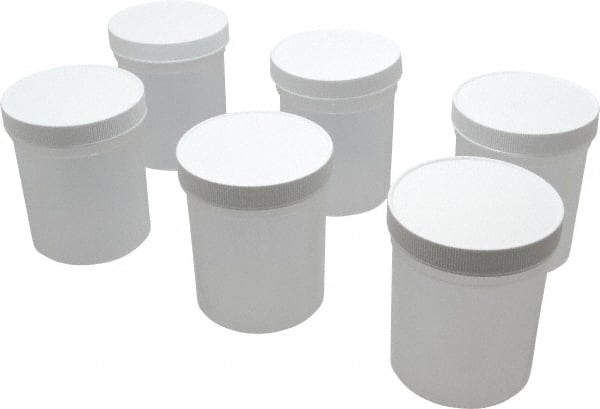 16 to 31.9 oz Polyethylene Jar: 3.5" Dia