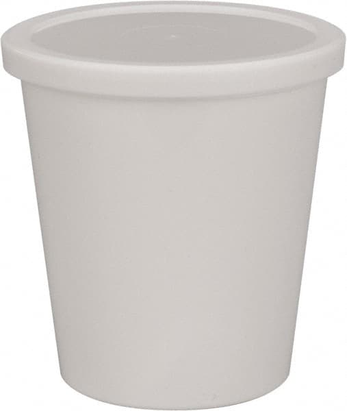 Less than 8 oz PPCO Disposable Container: 3.1" Dia, 3.5" High