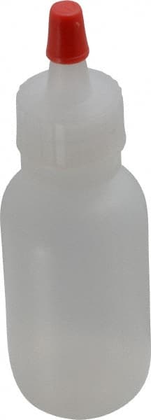 Less than 100 mL Polyethylene Dispensing Bottle: 1.2" Dia