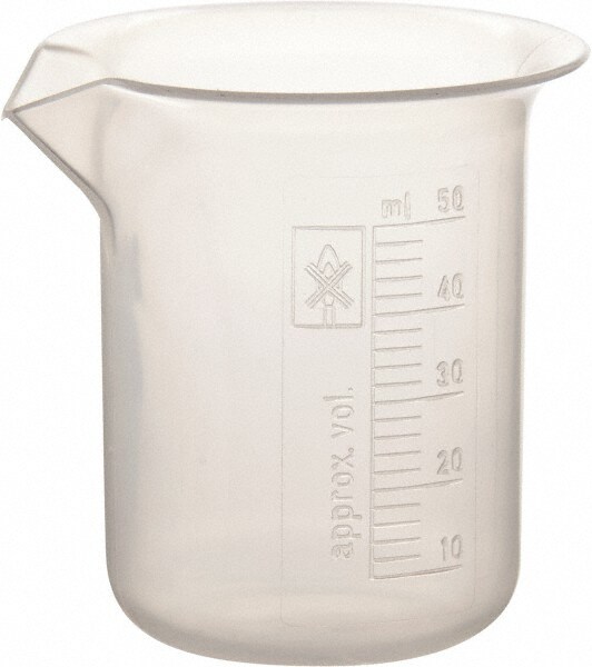 50 ml Polypropylene Griffin-Style Beaker