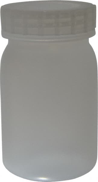 Bel-Art F10913-0000 16 to 31.9 oz Polyethylene Wide-Mouth Bottle: 3.2" Dia, 5.3" High 