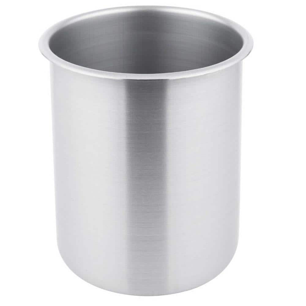 Food Storage Container: Stainless Steel, Round