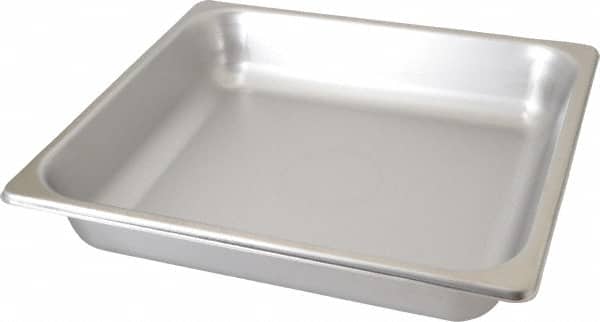 VOLLRATH SMVOL30122 Food Pan Container: Stainless Steel, Rectangular 