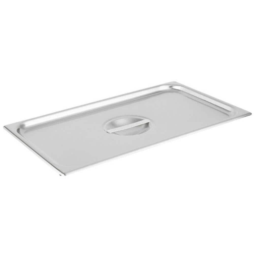 16-1/2" Long x 10" Wide, Rectangular Stainless Steel Lid