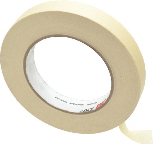 3M - Masking Tape: 18 mm Wide, 60 yd Long, 5.2 mil Thick, Tan - 65364283 -  MSC Industrial Supply