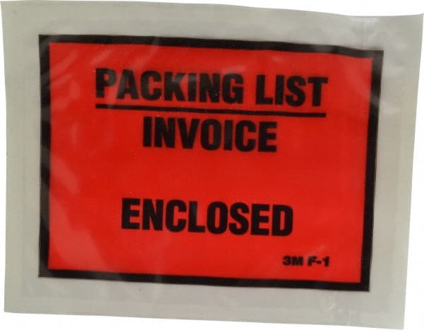 Packing Slip Envelope: Packing List/Invoice Enclosed, 1,000 Pc