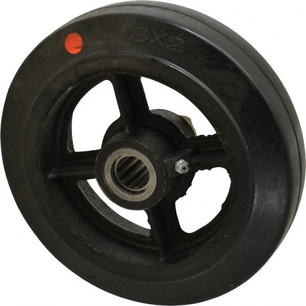 Fairbanks 908-SB Caster Wheel: Rubber 