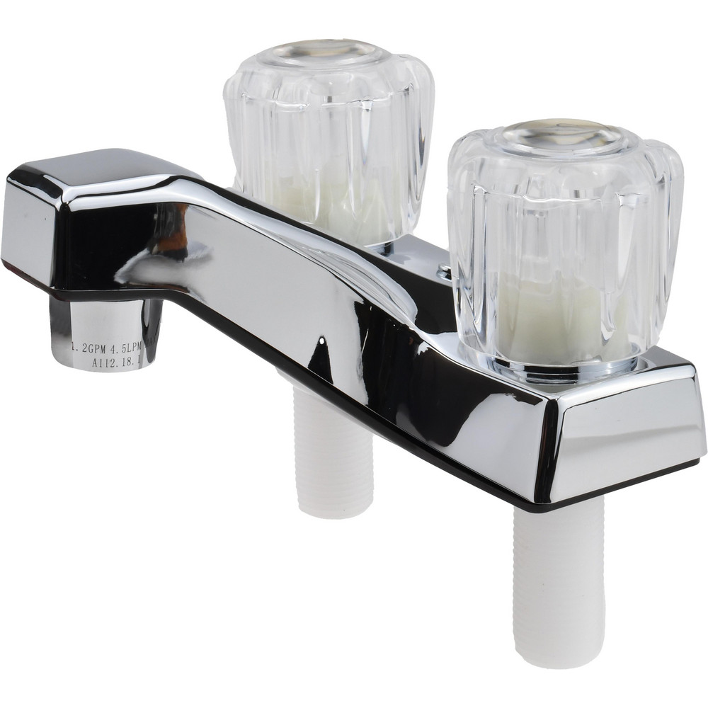 B&K Mueller Knob Handle, Deck Plate Bathroom Faucet MSC Direct