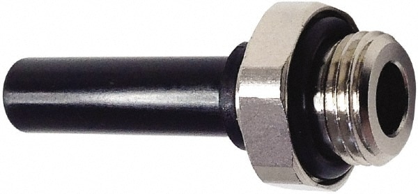 Legris 3131 10 17 Push-To-Connect Tube to Male & Tube to Male BSPP Tube Fitting: 3/8" Thread Image