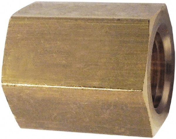 Industrial Pipe Coupling: 3/8" Female Thread, FBSPP