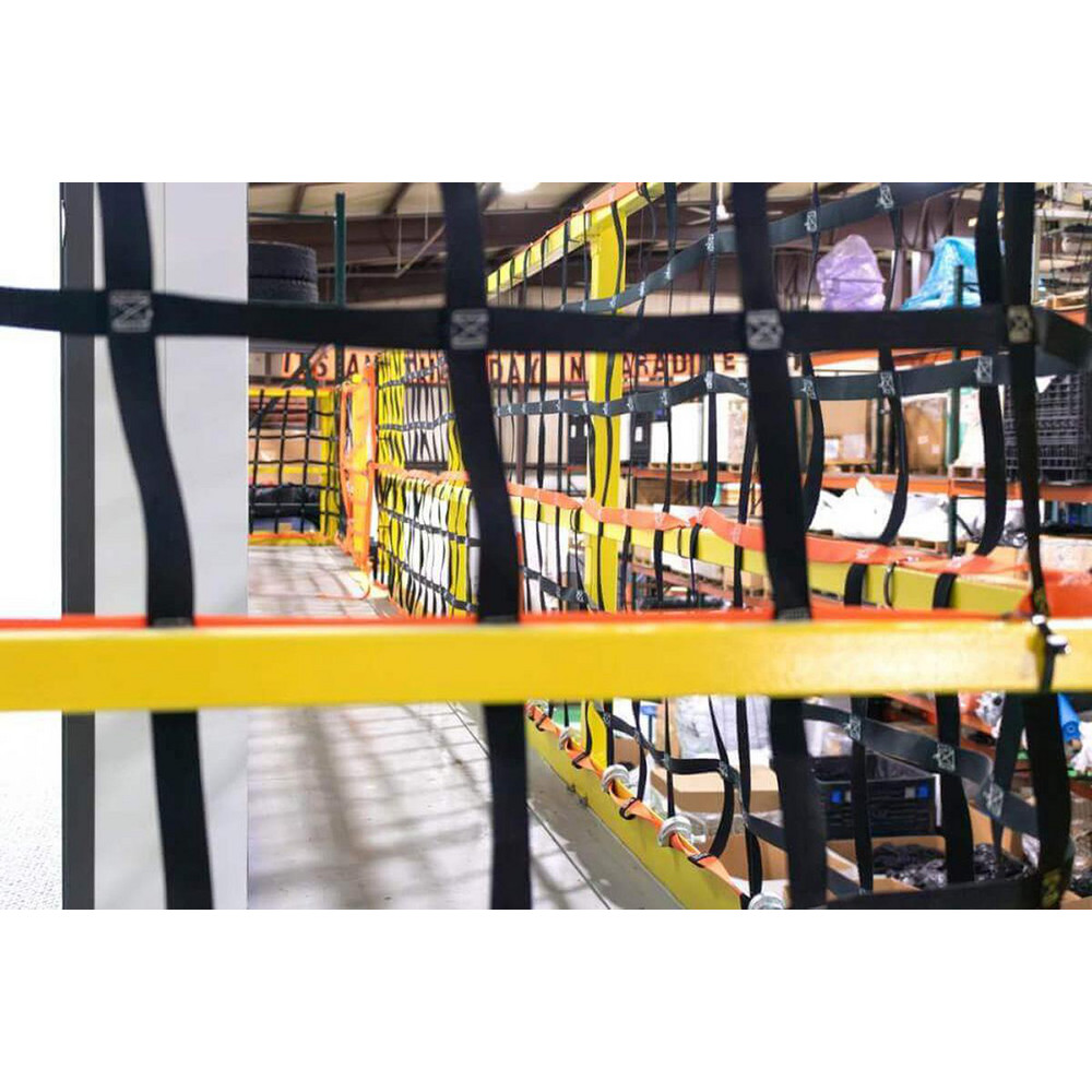 Direct Stock Rack Netting US Netting - Mezzanine Guardrail Safety Netting: 42