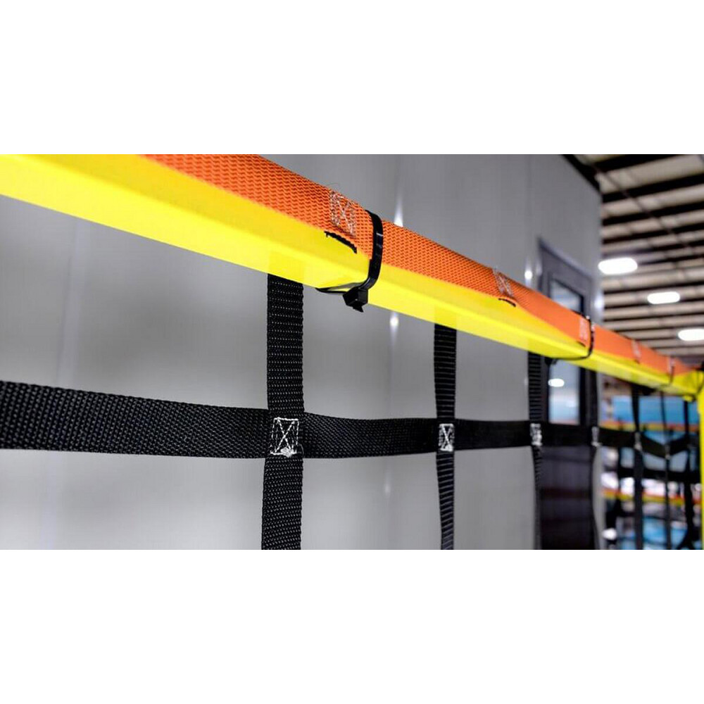 Direct Stock Rack Netting US Netting - Mezzanine Guardrail Safety Netting: 42