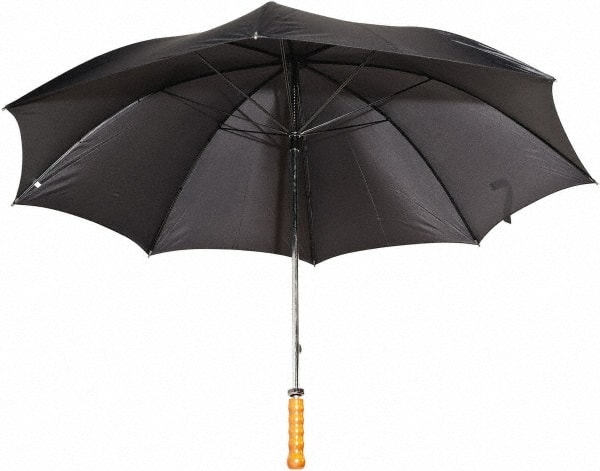 Umbrellas; Type: Handheld Umbrella ; Diameter (Inch, Fraction): 49 ; Color: Black ; Length (Inch): 37 ; Handle Material: Wood
