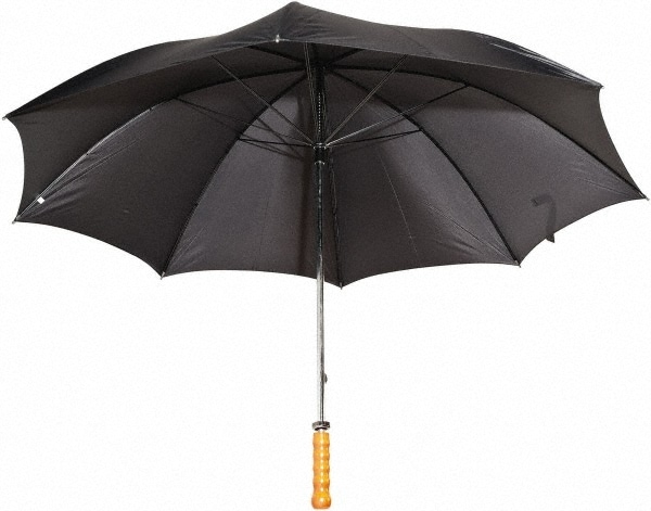 Umbrellas; Diameter (Inch): 49 ; Color: Black ; Length (Inch): 37 ; Handle Material: Wood