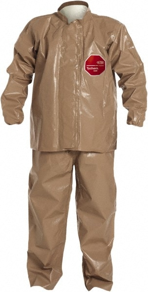 Encapsulated Suits: Small, Tan, Tychem, Taped