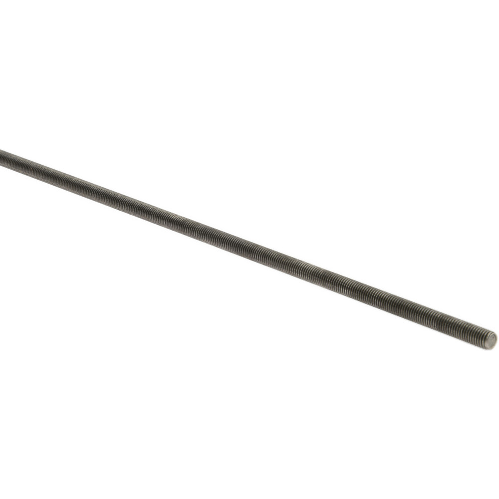 Made in USA - General-Purpose Threaded Rod: 1/4-28, 3' OAL, Stainless ...