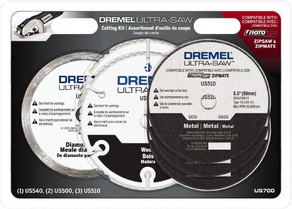 Dremel US700 Cut-Off Wheel Set: Use with Ultra Saw 