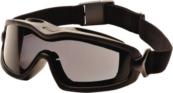 Safety Goggles: Anti-Fog & Scratch-Resistant, Gray Polycarbonate Lenses