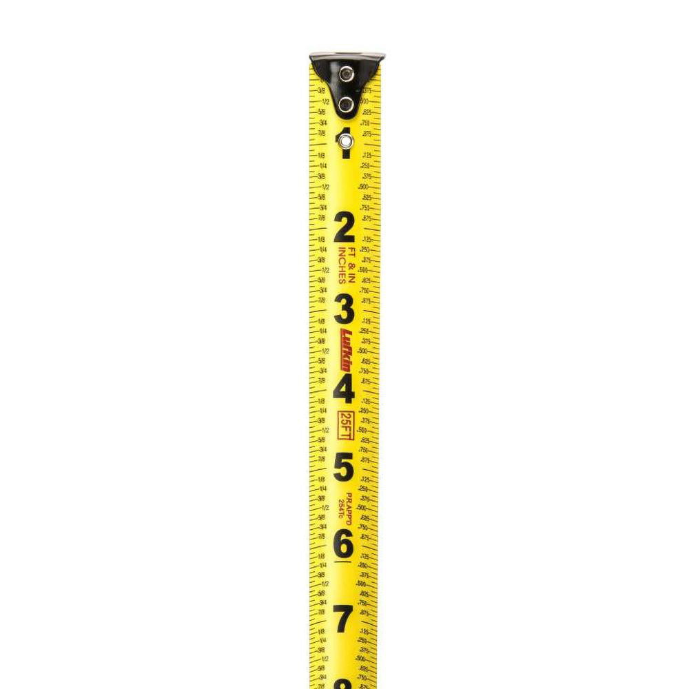 Lufkin Tape Measure 25' Long, 1" Width, Yellow Blade 65486979 MSC Industrial Supply