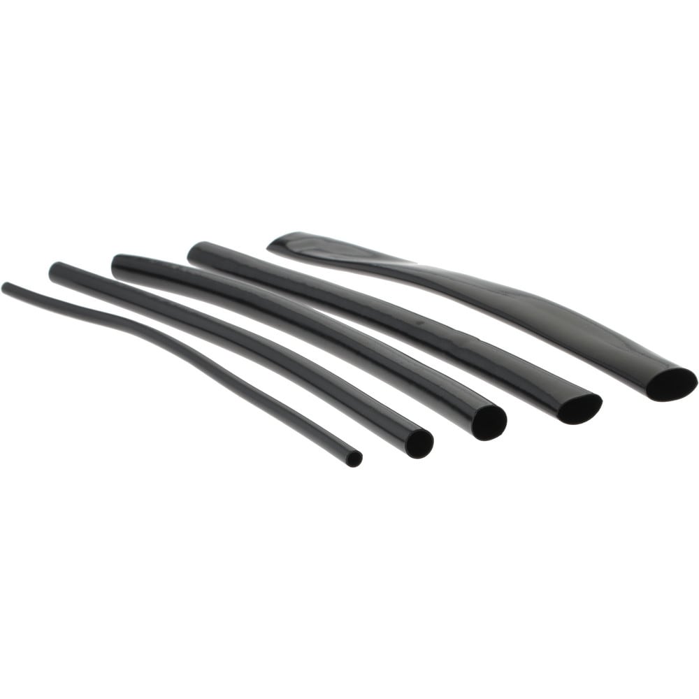 Made in USA - 175 Piece, Black, Heat Shrink Electrical Tubing Kit | MSC ...