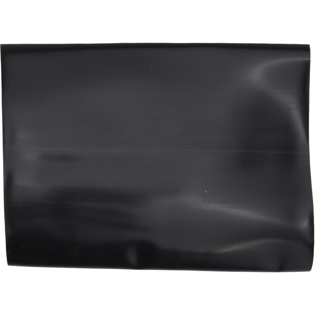Made in USA | Value Collection Heat-Shrink Sleeve: 3" ID Before Shrinking, 1.5" ID After Shrinking, 6" OAL - PVC, 2:1, Black | Part #303000001MS-P1