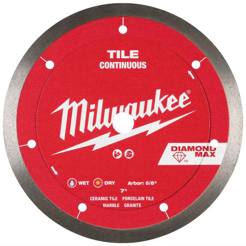 Wet & Dry-Cut Saw Blades: Blade Diameter (Inch): 7; Blade Material: Diamond