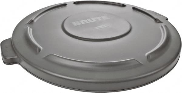 Rubbermaid FG264560GRAY Trash Can & Recycling Container Lid: Round, For 44 gal Trash Can 