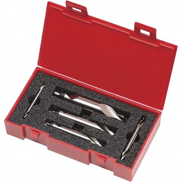 DORMER 5969887 5 Pc High Speed Steel Combo Drill & Countersink Set 