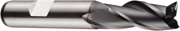 16mm Diam, 32mm LOC, 3 Flute Powdered Metal Keyway End Mill