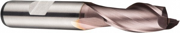 6mm Diam, 13mm LOC, 2 Flute Powdered Metal Keyway End Mill