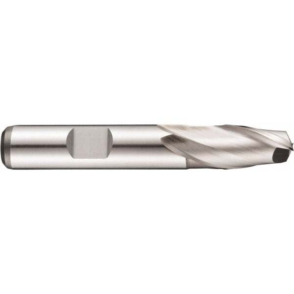 7/8" Diam, 22mm LOC, 2 Flute Powdered Metal Keyway End Mill