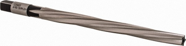 DORMER 5986956 Taper Pin Reamer: 5 mm Pin, 0.1931" Small End, 0.2506" Large End, High Speed Steel Image