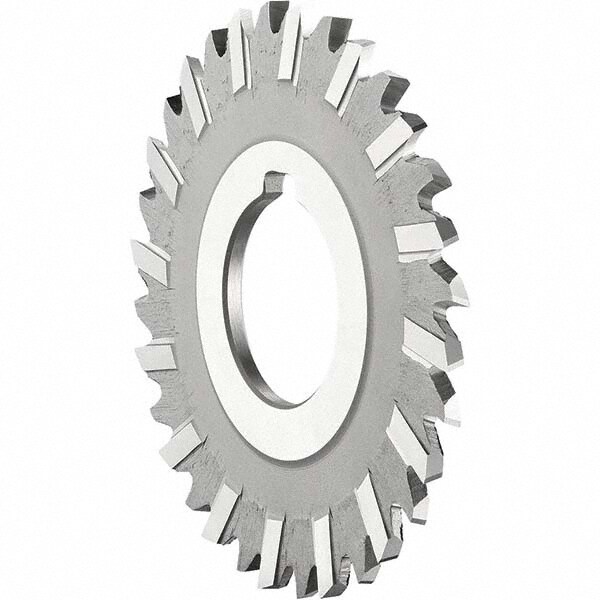 Side Milling Cutter: 0.0787" Cutting Width, 44 Teeth