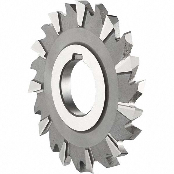 Side Milling Cutter: 0.1575" Cutting Width, 16 Teeth