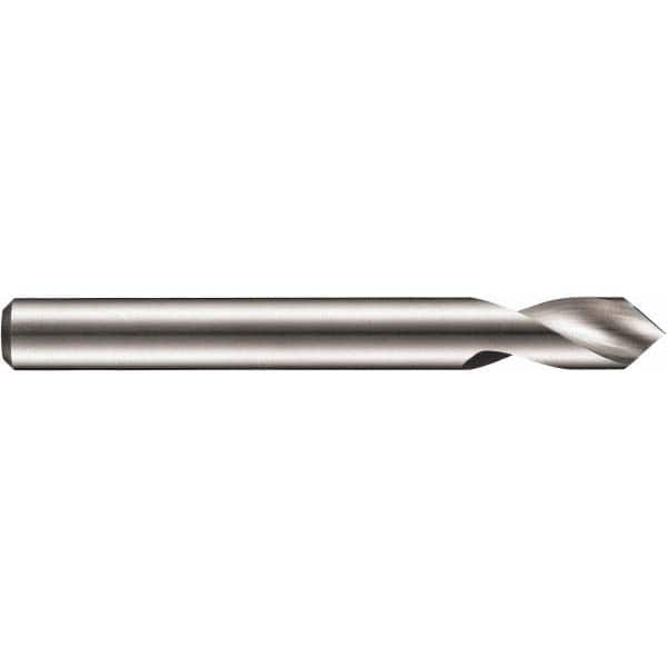 DORMER 5979832 90° 20mm Diam 131mm OAL 2-Flute Solid Carbide Spotting Drill 