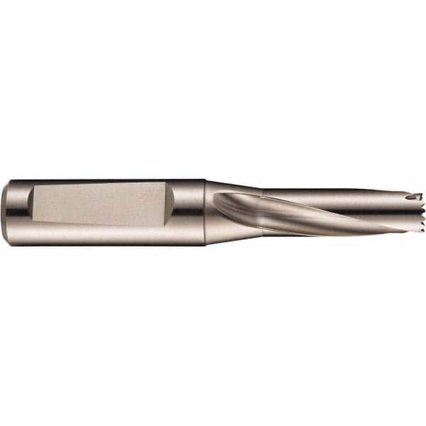 DORMER 5988045 Replaceable Tip Drill: 20.64 to 21.5 mm Drill Dia, 25.4 mm Weldon Flat Shank 