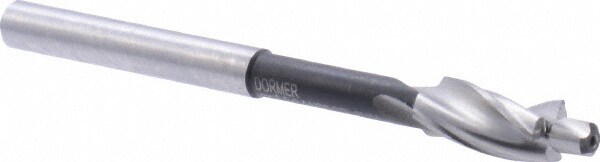Solid Pilot Counterbore: 0.2561" Dia, 0.134" Pilot, 3 Flutes