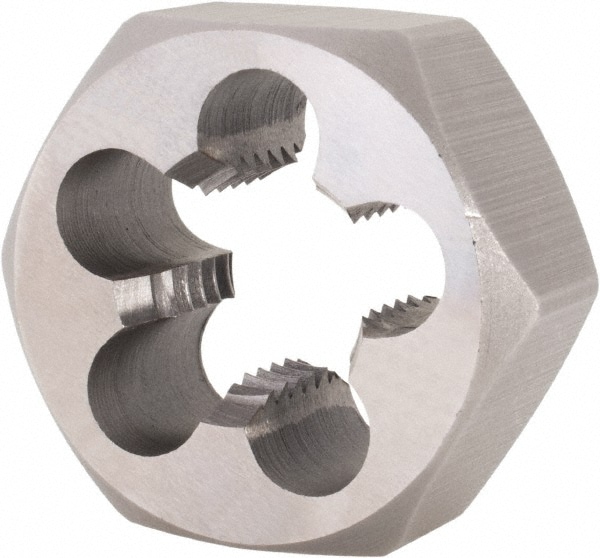 DORMER 5977878 Hex Rethreading Die: M16 x 2.00 Thread, 18 mm Thick, Right Hand, 41mm Hex, High Speed Steel Image