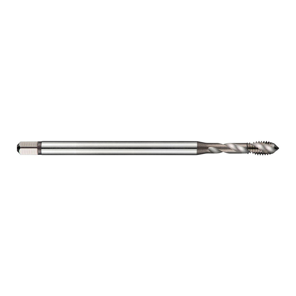 DORMER Spiral Flute Tap M4x0.70 Metric Coarse, 2 Flutes, Bottoming