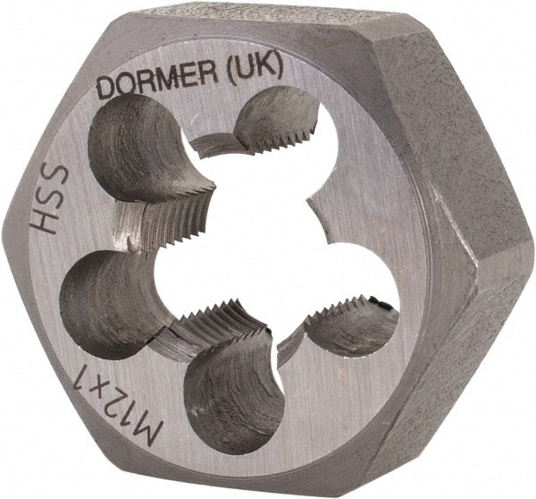 Dormer M12x1 00 Metric Fine Thread Right Hand Thread Hex