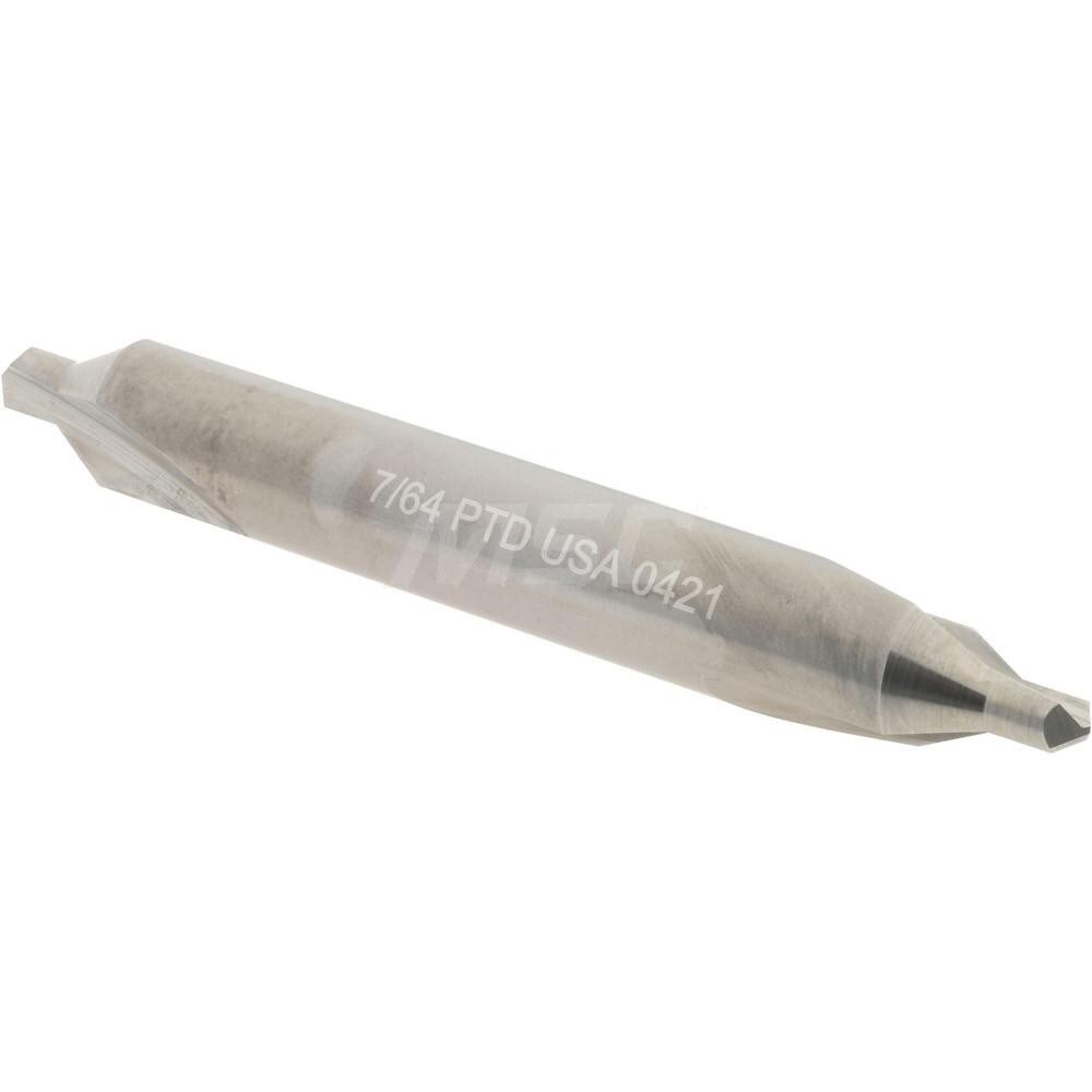 Combo Drill & Countersink: #3, Solid Carbide
