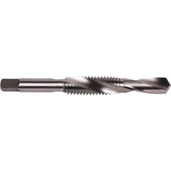 Union Butterfield 6008980 Combination Drill Tap: 5/16-24, 2B, 2 Flutes 