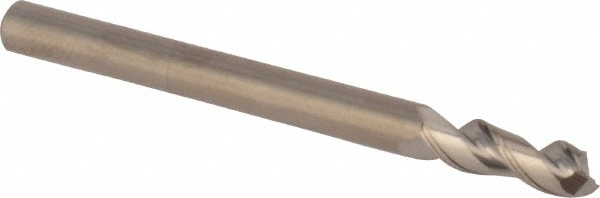 M.A. Ford. 13612503 Square End Mill: 1/8 Dia, 3/8 LOC, 1/8 Shank Dia, 1-1/2 OAL, 2 Flutes, Solid Carbide Image