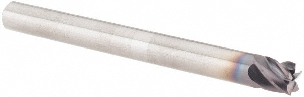 M.A. Ford. 17818700A Square End Mill: 3/16 Dia, 3/16 LOC, 3/16 Shank Dia, 2 OAL, 5 Flutes, Solid Carbide 